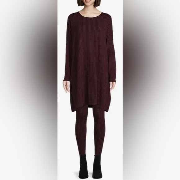 NWT Bryn Walker Women's S, XXS Green Inlet Houndstooth Damien Tunic Dress - Picture 6 of 10